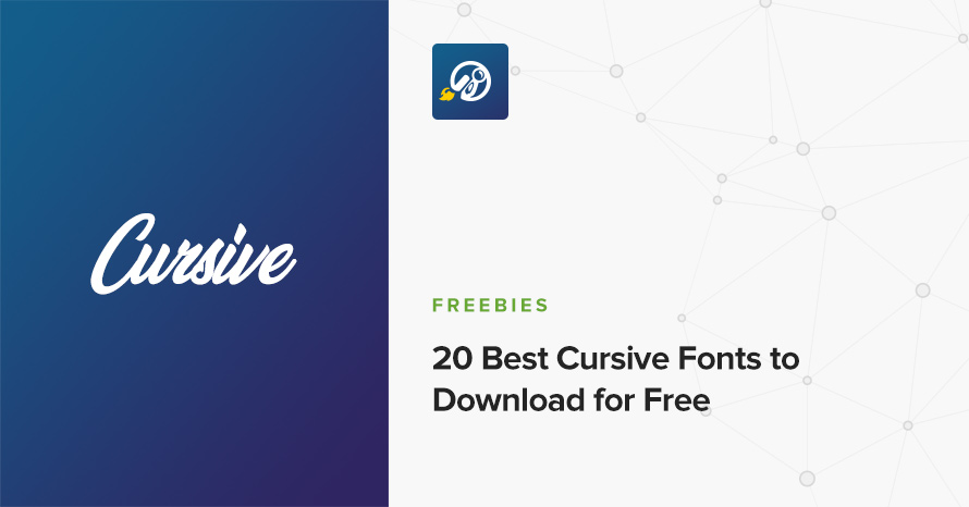20 Best Cursive Fonts to Download for Free WordPress template