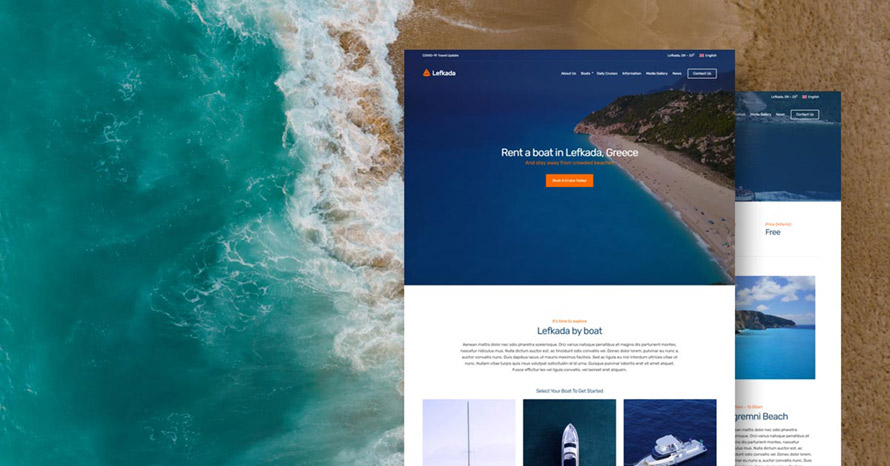 Lefkada is now based on the Ignition Framework WordPress template