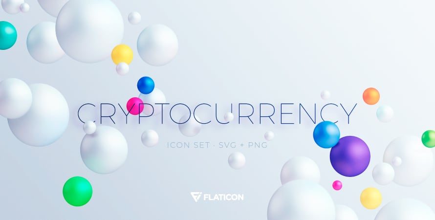 Free Cryptocurrency Icon Pack WordPress template